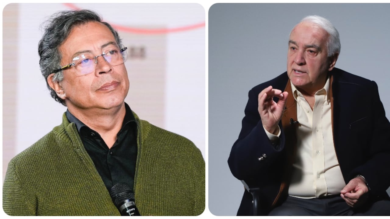 Gustavo Petro y José Gabriel Ortiz.