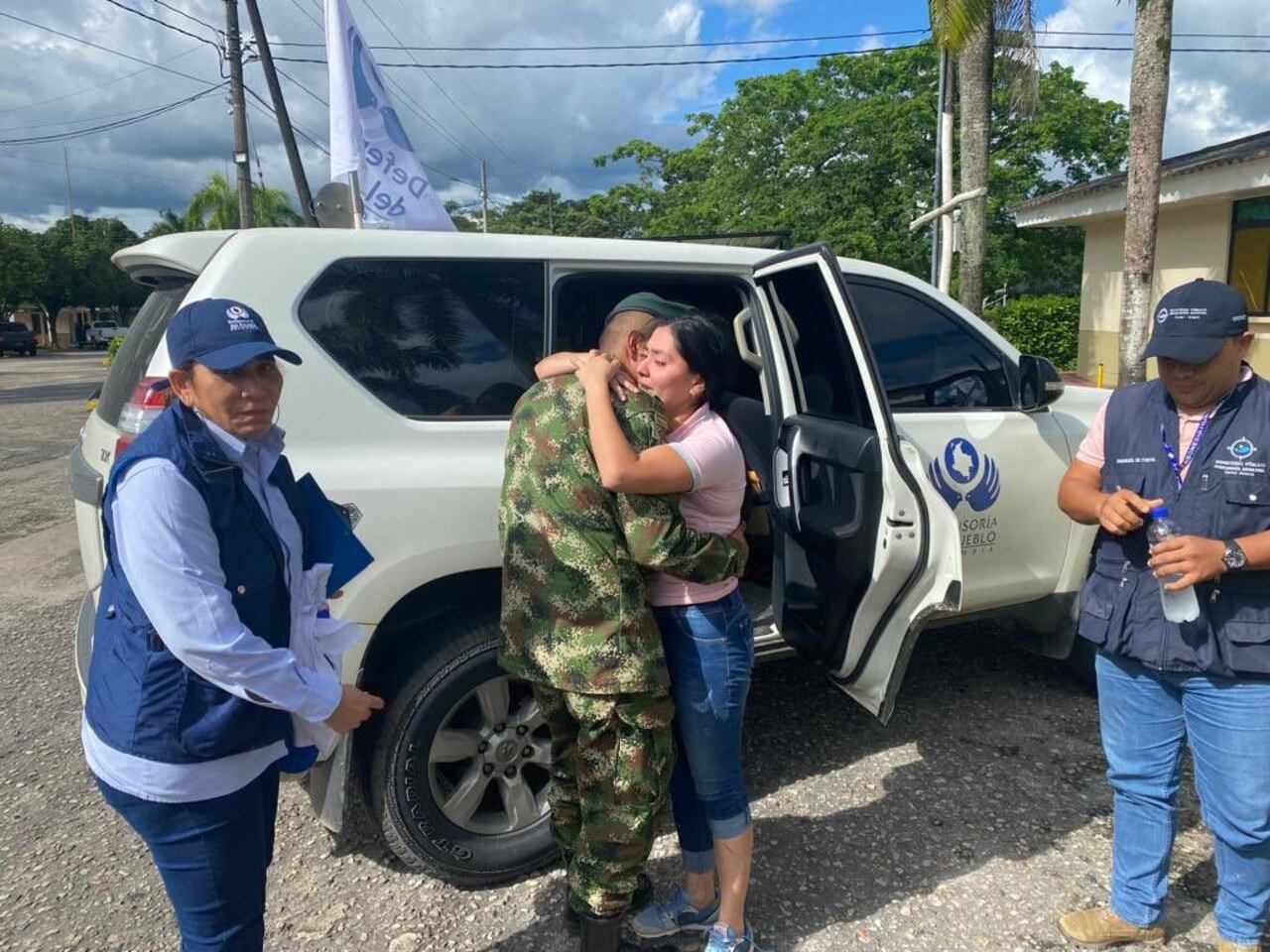 Una misión humanitaria permitió la liberación de la ciudadana