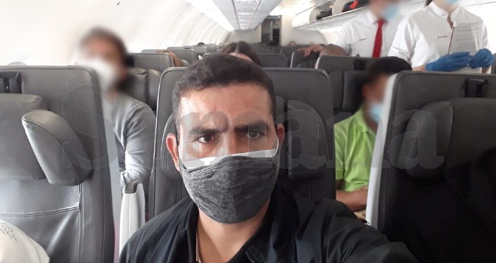 Haití colombianos vuelo