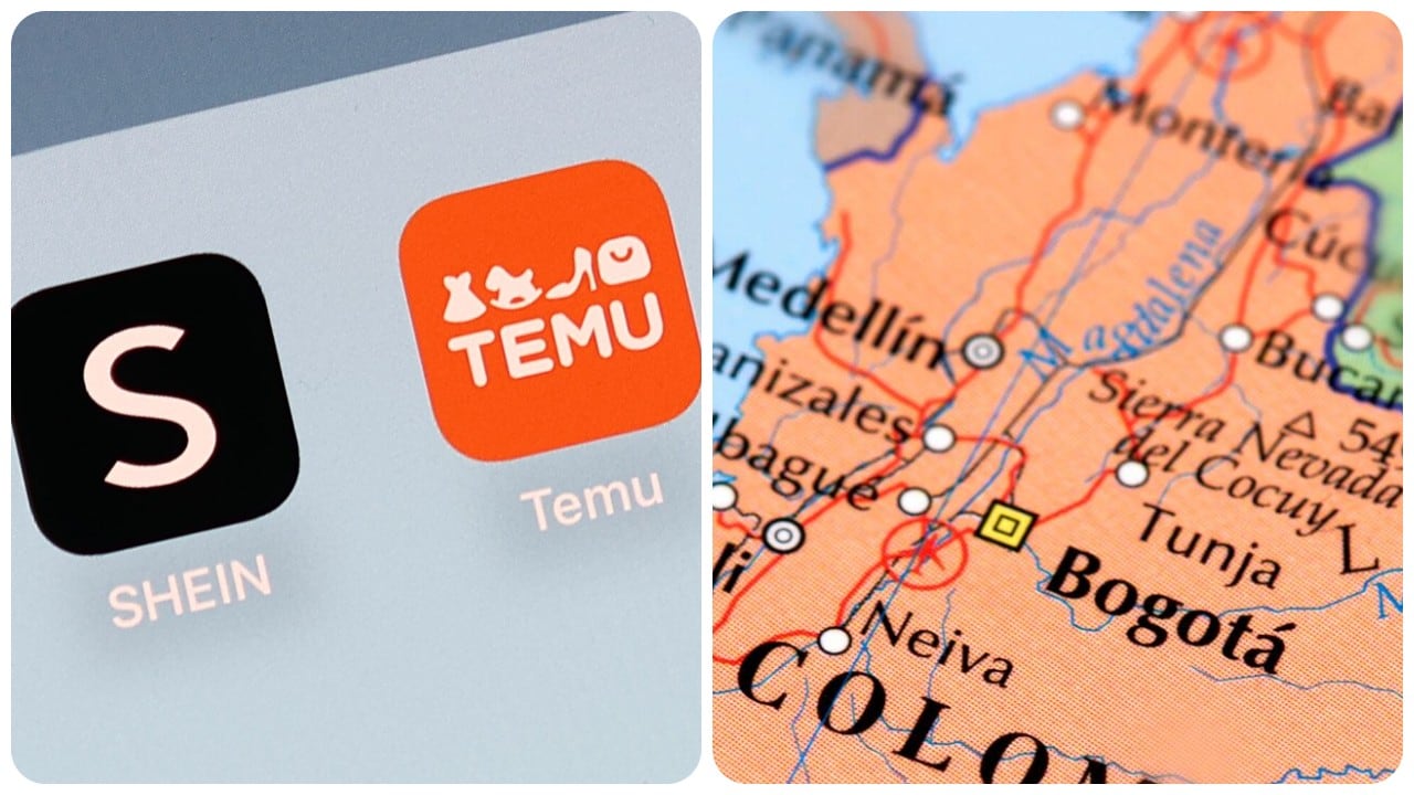 Cobertura de Temu y Shein en Colombia