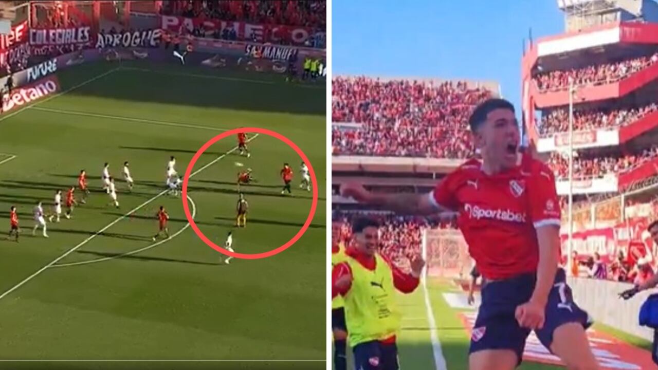 Santiago Montiel anotó uno de los mejores goles del año en Argentina. Lo nomina al Puskás.