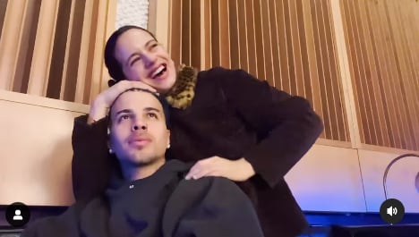 Rosalía y Rauw Alejandro recopilaron varios momentos juntos para elaborar un emotivo video.
