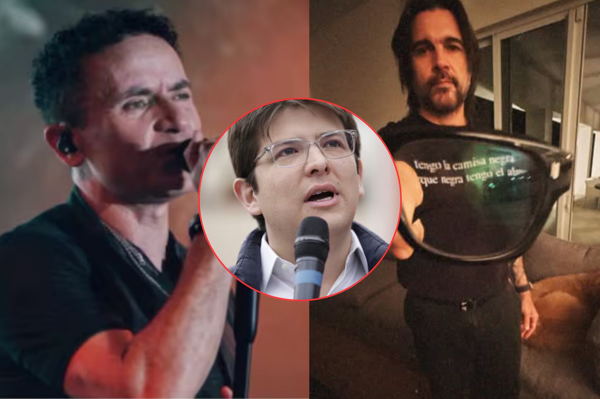 Fonseca y Juanes rechazaron atentado en contra de Miguel Uribe Turbay