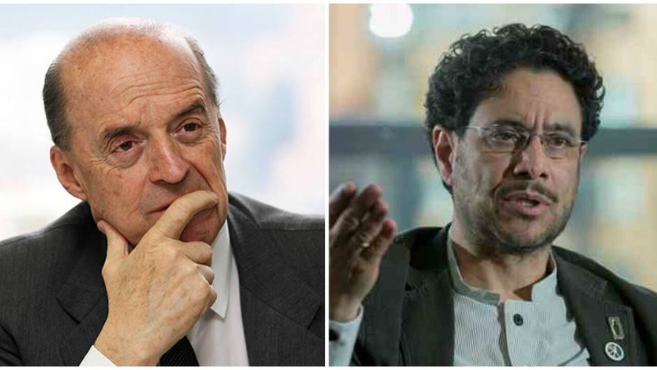 Álvaro Leyva e Iván Cepeda