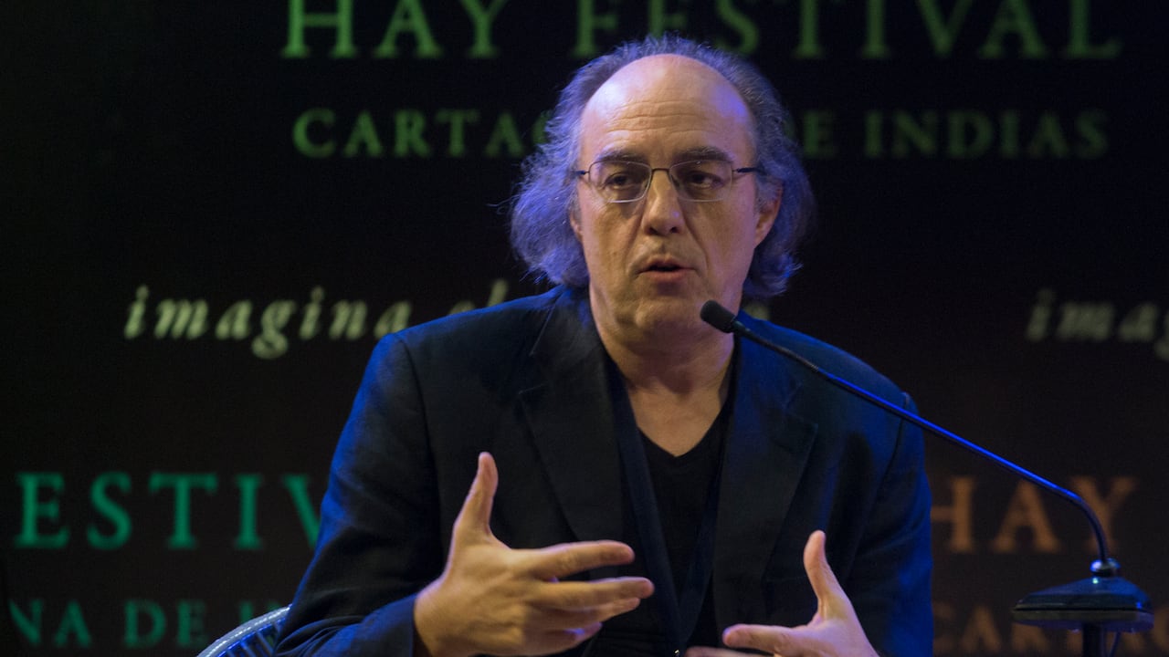 José Ignacio Latorre es el director del Centro de Tecnologías Cuánticas de Singapur. Foto: Isaac Meneses. Cortesía del Hay Festival.