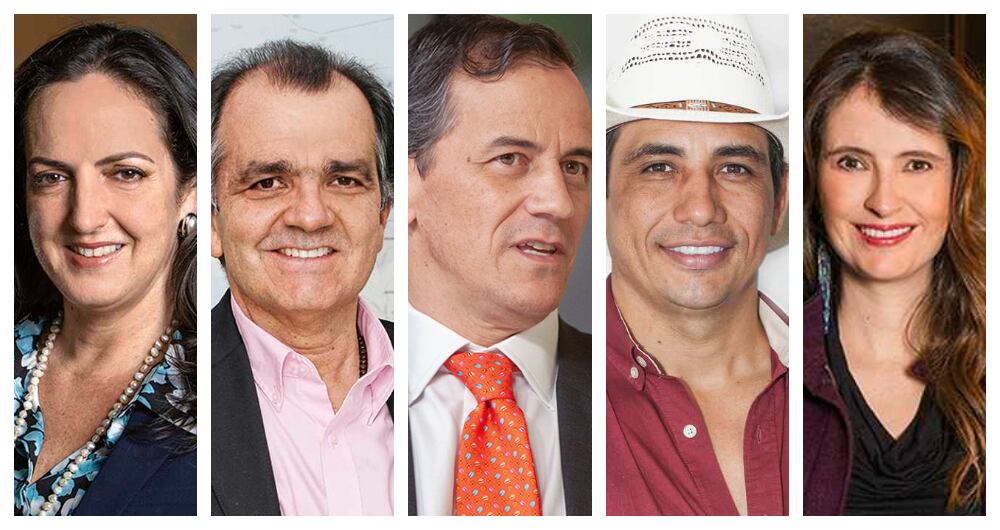 Candidatos Centro Democrático.