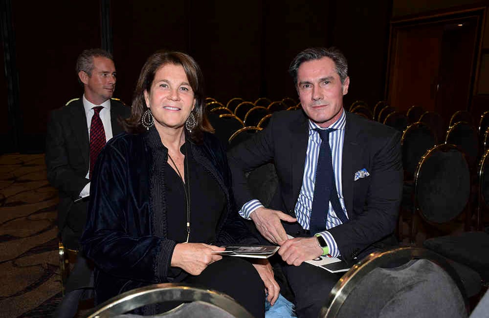 Cuqui Santo Domingo y Roberto Cioci.