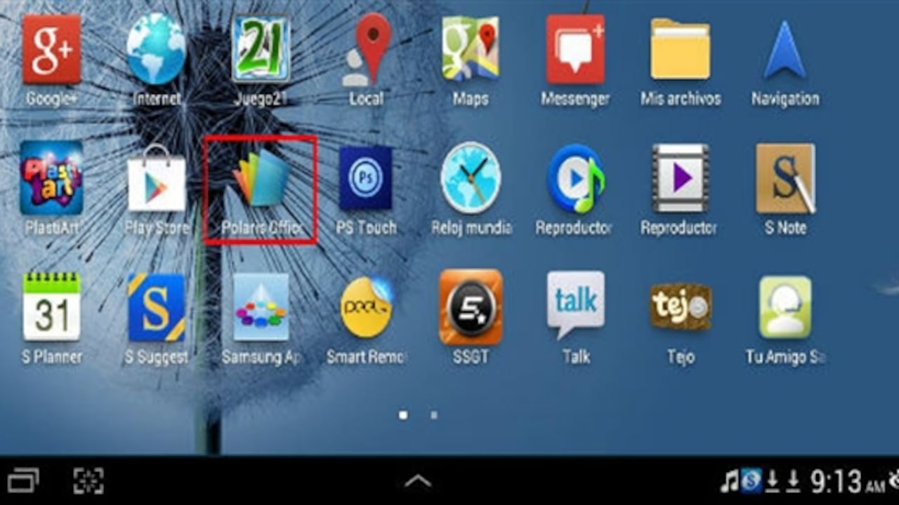 La herramienta que permite usar Word, Power Point y Excel desde su dispositivo Galaxy.