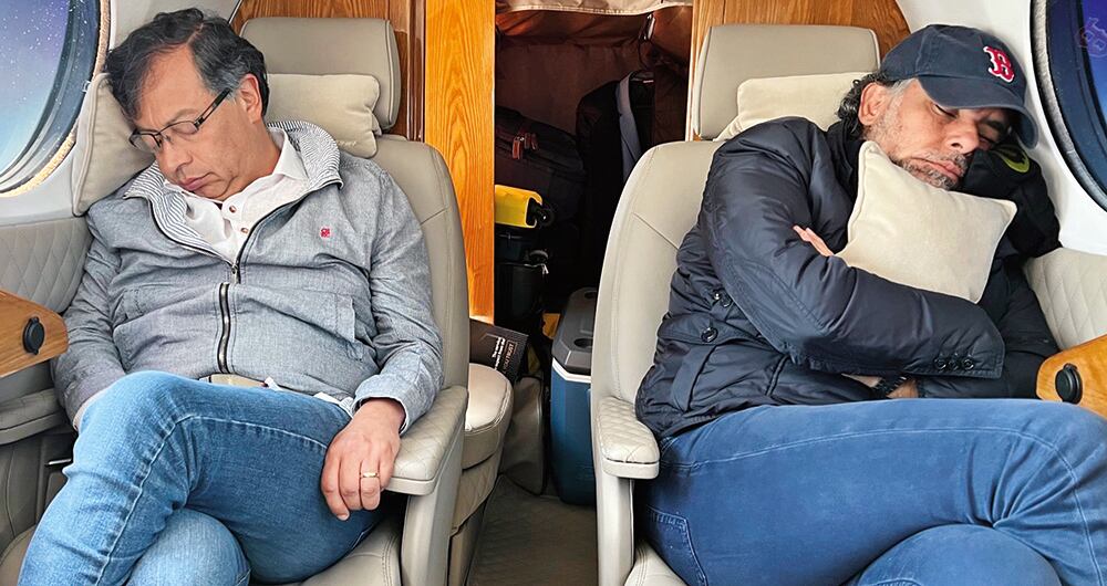 Gustavo Petro y Armando Benedetti.