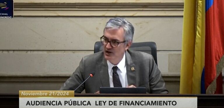 Ley de financiamiento, al banquillo en audiencia pública.