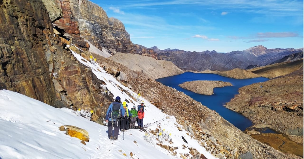 Nevada en el Parque Nacional Natural el Cocuy