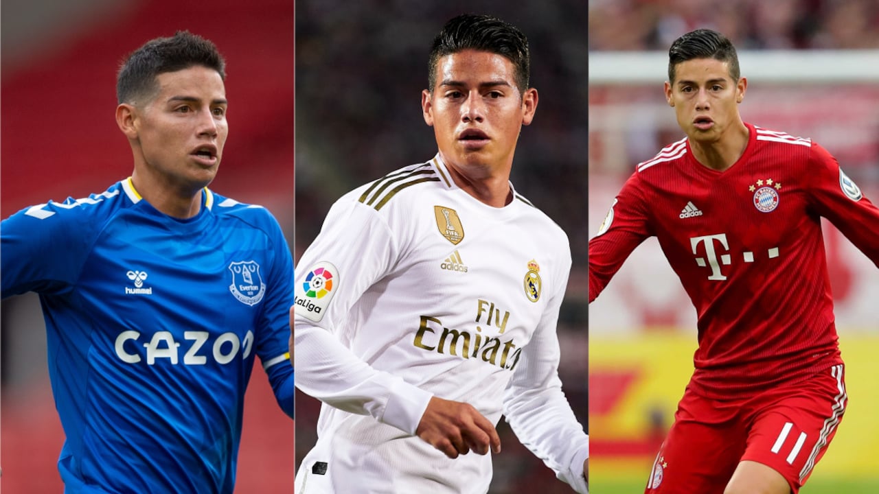 Los números de James Rodríguez en Europa. Foto: Getty Images/Joe Prior/Quality Sport Images/Alexander Hassenstein