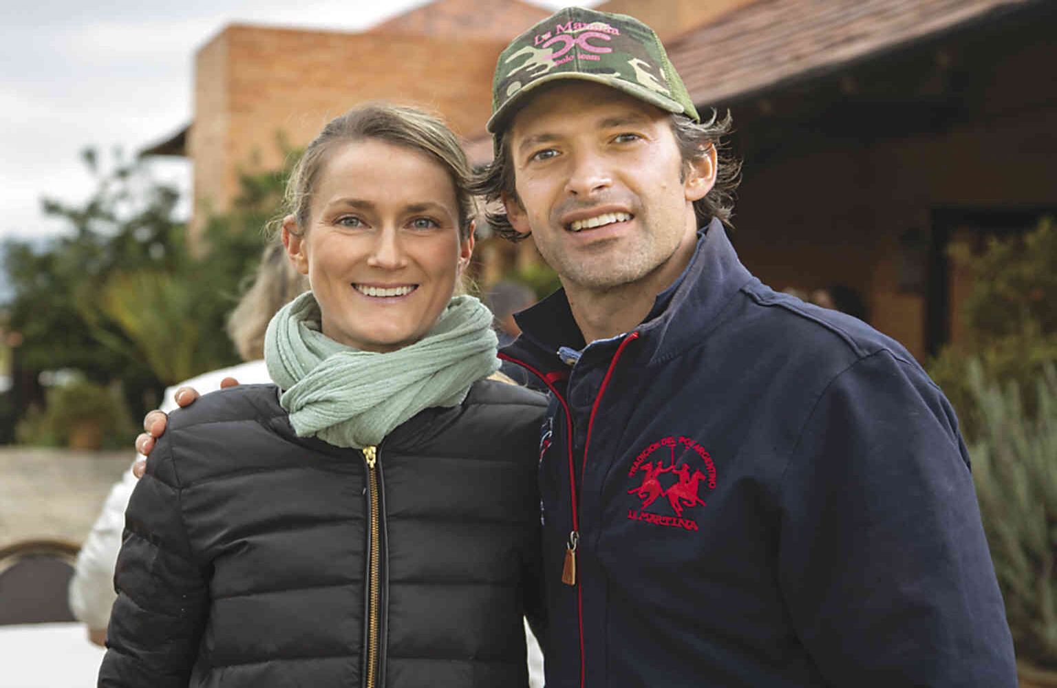 Los esposos Hortense y Alexandre Devineau.