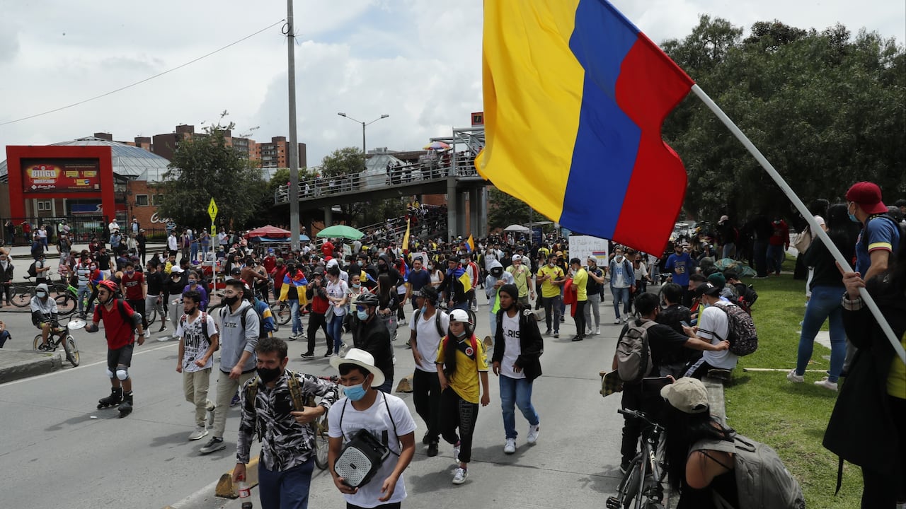 Paro nacional Avenida Suba