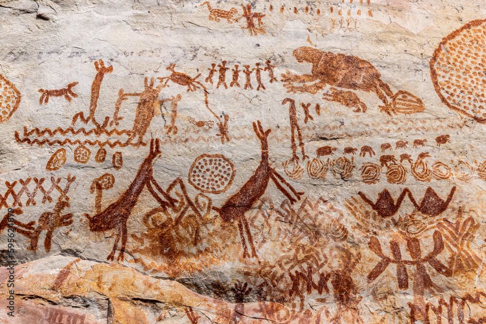 A Martha La inspiraron viajes al Caguán, Cartagena del Chairá o los Parques Nacionales de Utría y Macuira; pero, sobre todo, al Chiribiquete, hoy el parque nacional más grande de Colombia y Patrimonio Mixto de la Humanidad por su biodiversidad y arte rupestre milenario.