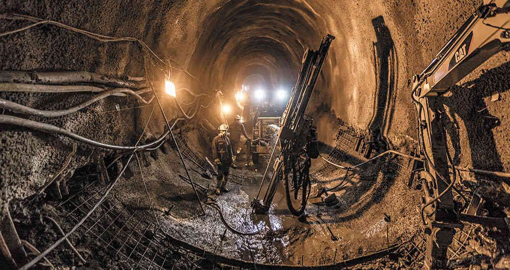 Se tiene previsto que en diciembre de este año se entregue el túnel principal de 8,5 kilómetros.