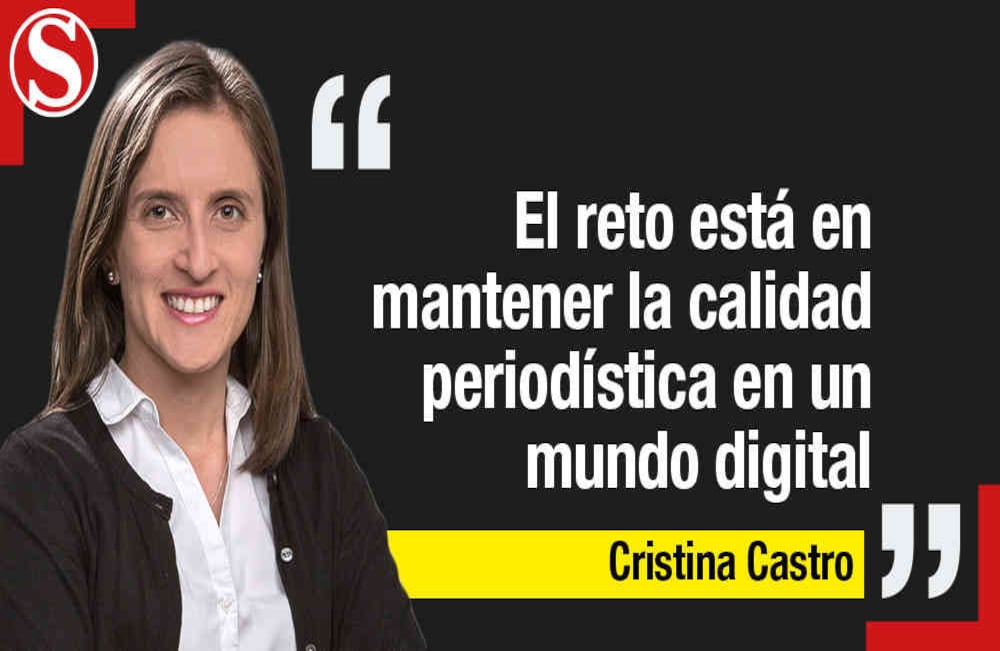 Cristina Castro, directora de Semana.com, afirmó que la batalla contra las noticias falsas no está perdida.