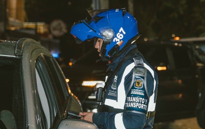 Bogotá reforzará la presencia de agentes de tránsito en diferentes sectores durante el fin de semana.