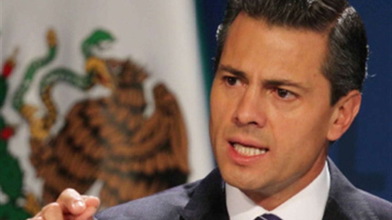 Enrique Peña Nieto, presidente de México.