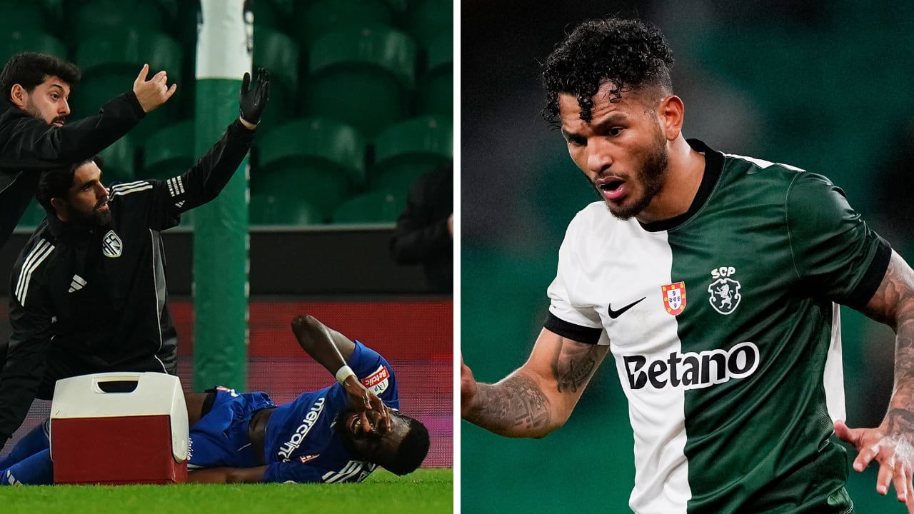 Imágenes de la desafortunada lesión de Antoine Baroan, donde estuvo involucrado Luis Javier Suárez.