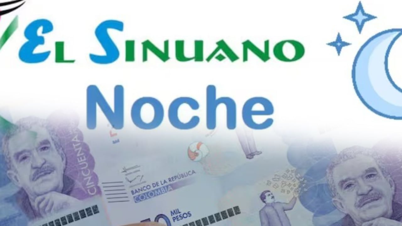 Este es el número ganador del Sinuano Noche