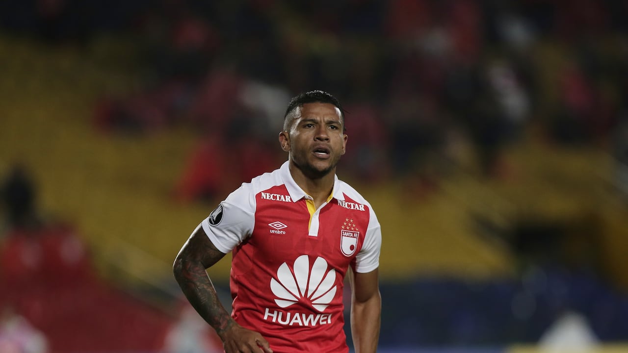 Wilson Morelo, ídolo de Independiente Santa Fe.