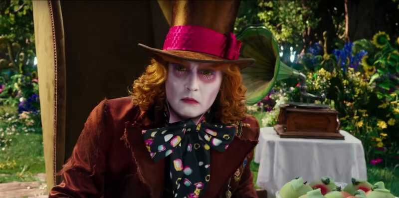 Johnny Deep vuelve como El sombrero loco.