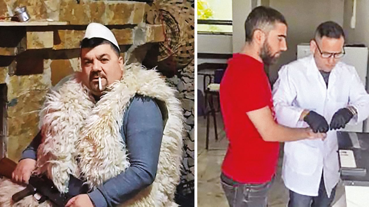 Alias el Gordo (izq.) y alias Mario, ciudadanos albaneses, eran objetivos de alto valor para Francia por temas de narcotráfico y se encontraban en Colombia, al parecer, haciendo contactos con narcos.