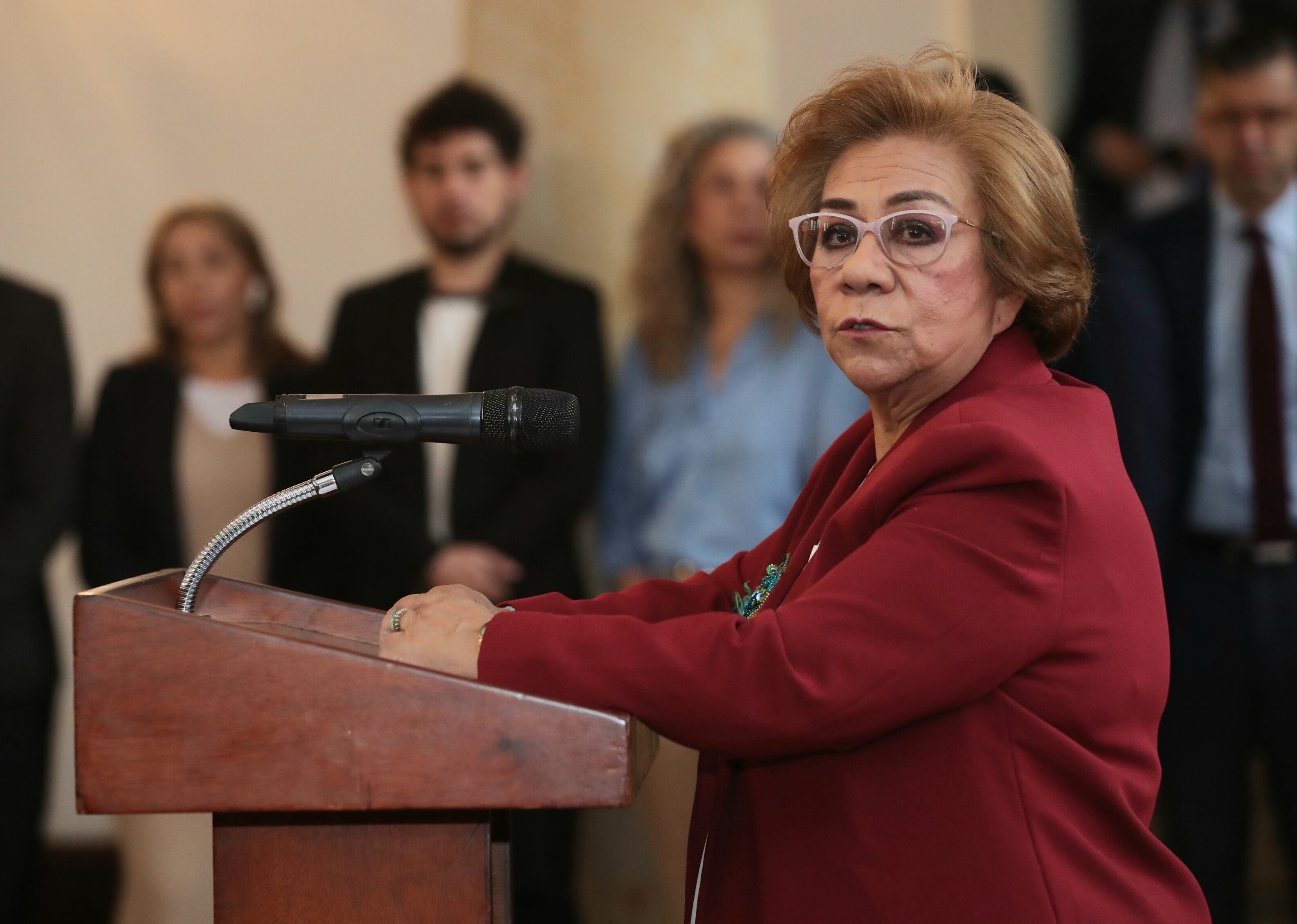 Declaración que realizará la canciller Rosa Yolanda Villavicencio sobre los detalles de la llamada de los presidentes Gustavo Petro  y Donald Trump
