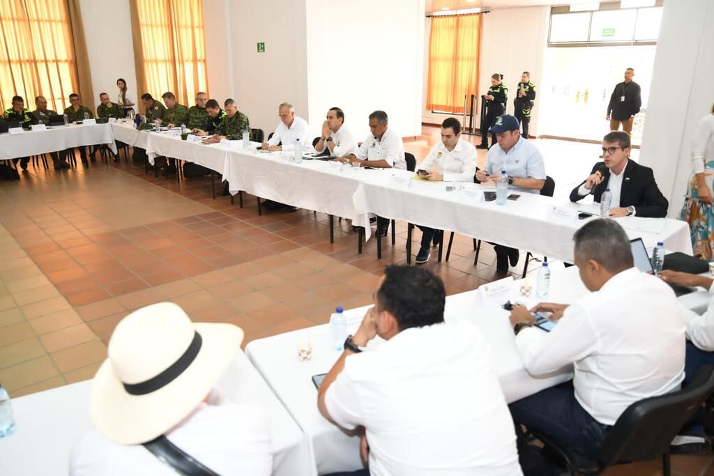 Consejo de seguridad en Barrancabermeja, Santander.