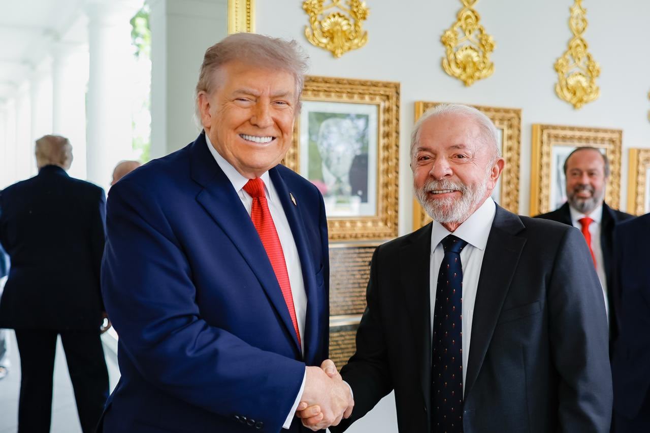 Donald Trump y Lula da Silva