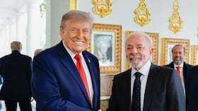 Donald Trump y Lula da Silva