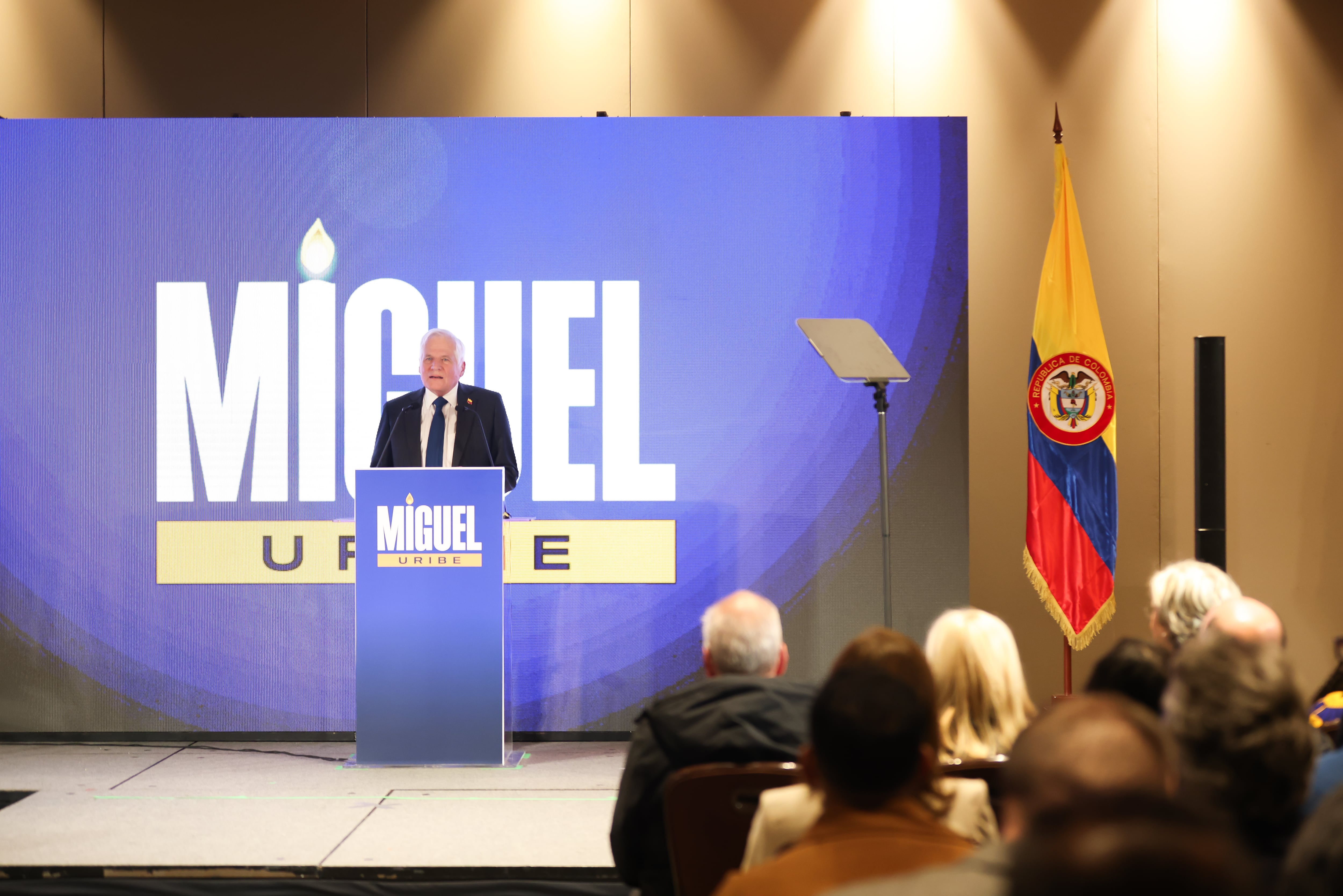 Miguel Uribe Londoño, candidato presidencial.