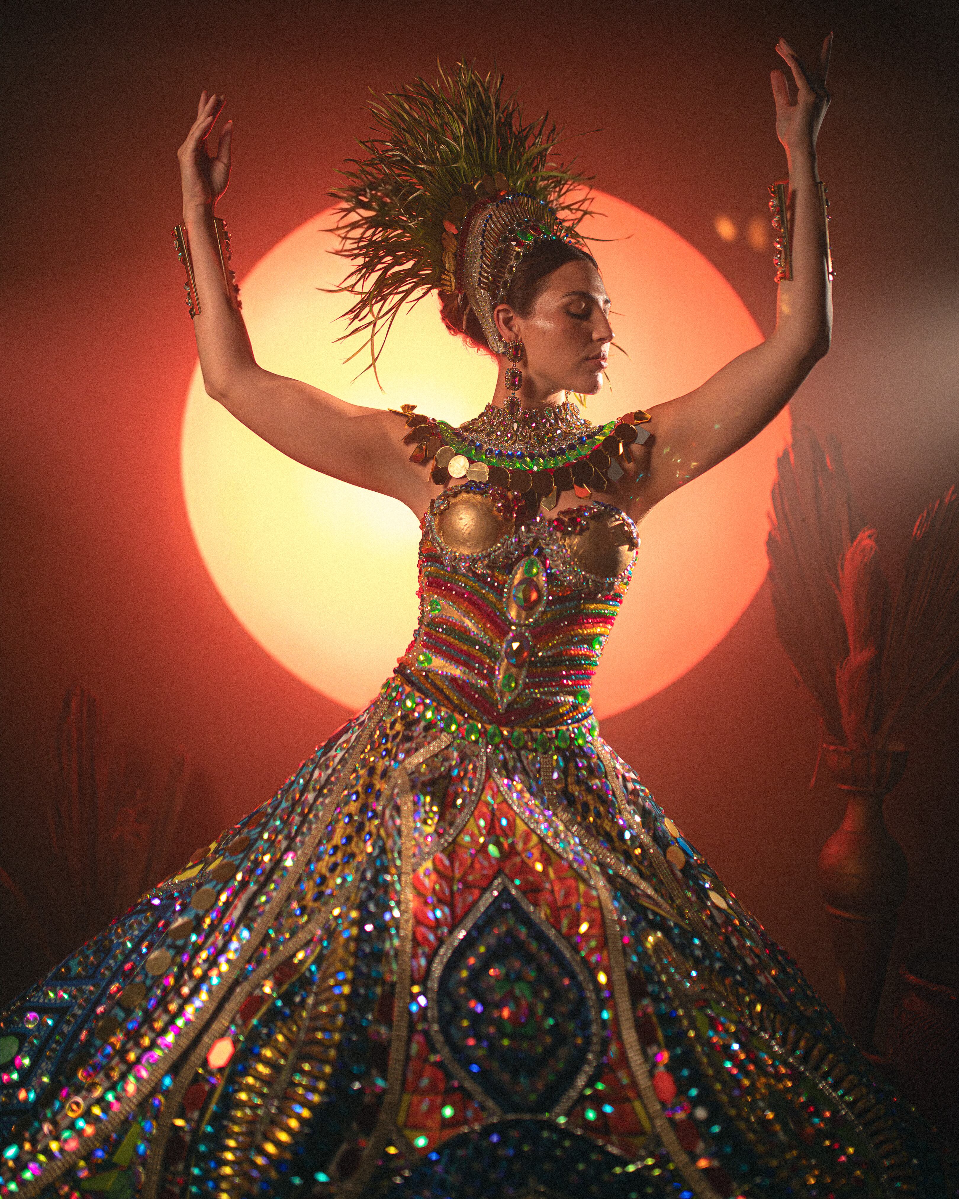 Michelle Char, la reina del Carnaval de Barranquilla que honra su herencia familiar, SEMANA conversó con ella