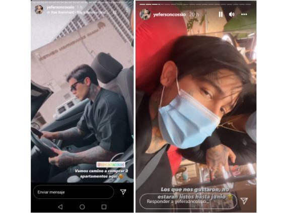 Yéferson Cossio historias