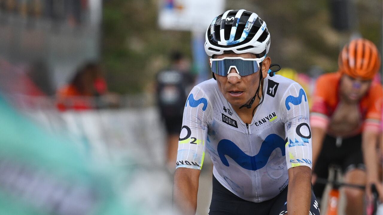 Nairo Quintana en La Vuelta a Burgos 2026.