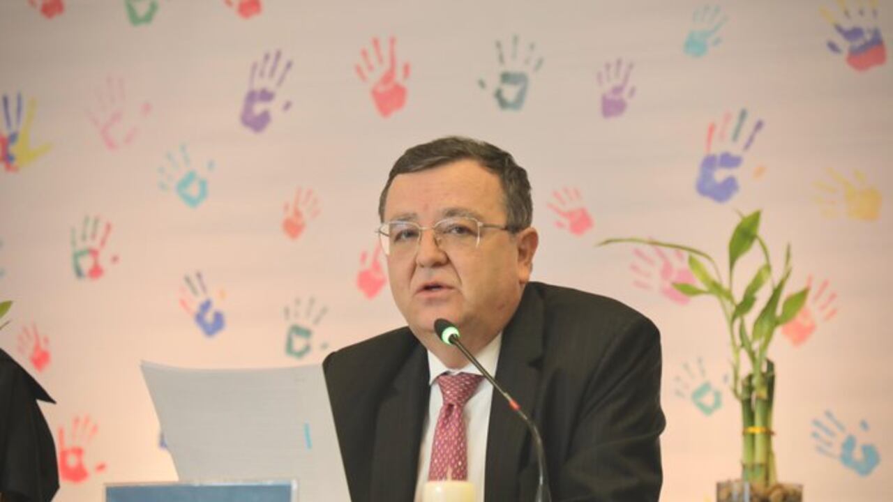 Presidente de la JEP, magistrado Alejandro Ramelli Arteaga.