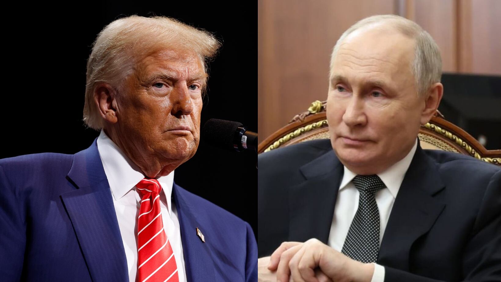Donald Trump y Vladimir Putin