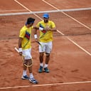 Juan Sebastián Cabal y Robert Farah
3er partido Copa Davis y clasificación de Colombia a la siguiente ronda.