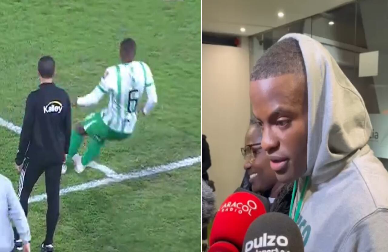 Andrés Román asustó a todos los espectadores del duelo entre Santa Fe y Nacional