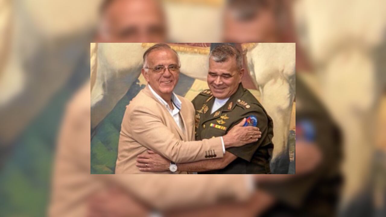 Iván Velásquez y Vladimir Padrino, ministros de Defensa de Colombia y Venezuela, respectivamente