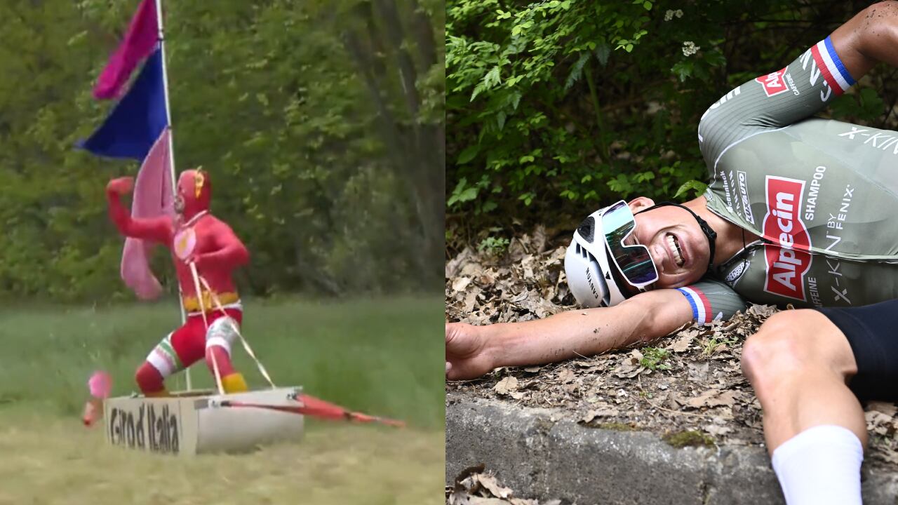 El paso de la ‘corsa rosa’ por Hungría sacó a relucir graciosas anécdotas para los aficionados del ciclismo.