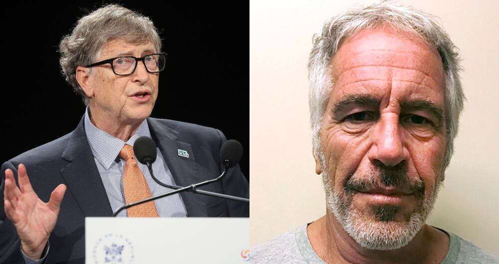 Bill Gates y Jeffrey Epstein
