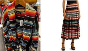 Gutiérrez acompañó su reclamo con la imagen de un colorido saco informal que se exhibe en un almacén con la etiqueta “Ralph Lauren” y explicó que los diseños utilizados en la prenda corresponden a creaciones textiles de las comunidades de Contla en el centro del país y de Saltillo.