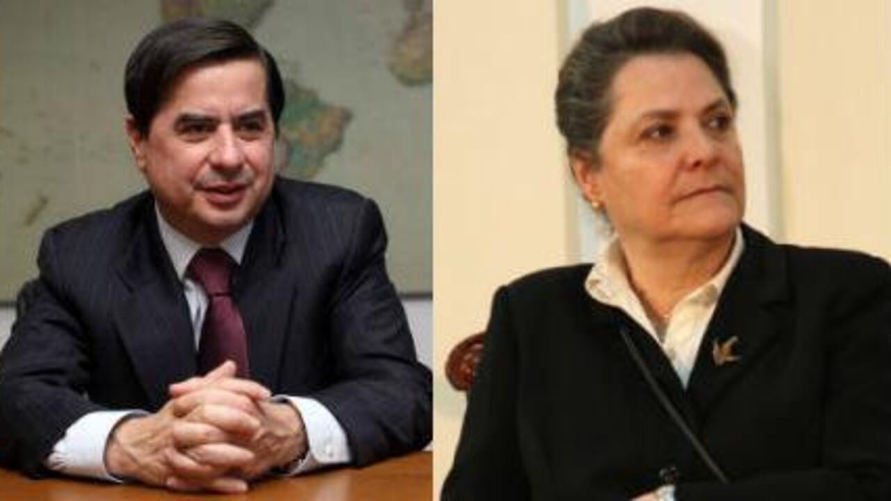 Juan Fernando Cristo y Clara López.