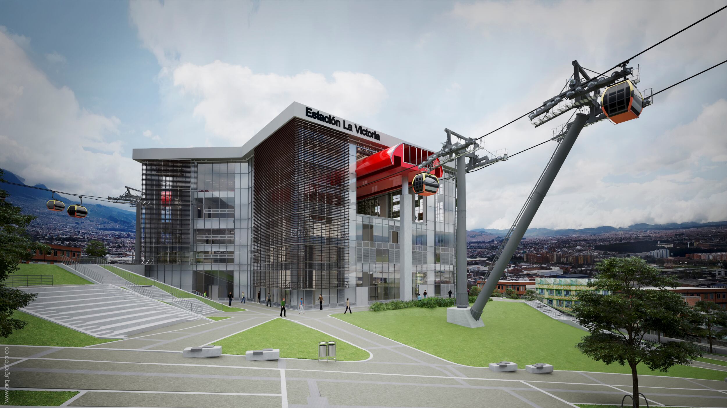 IDU firma acta de inicio para la construcción del cable de San Cristóbal; las obras comenzarán en diciembre