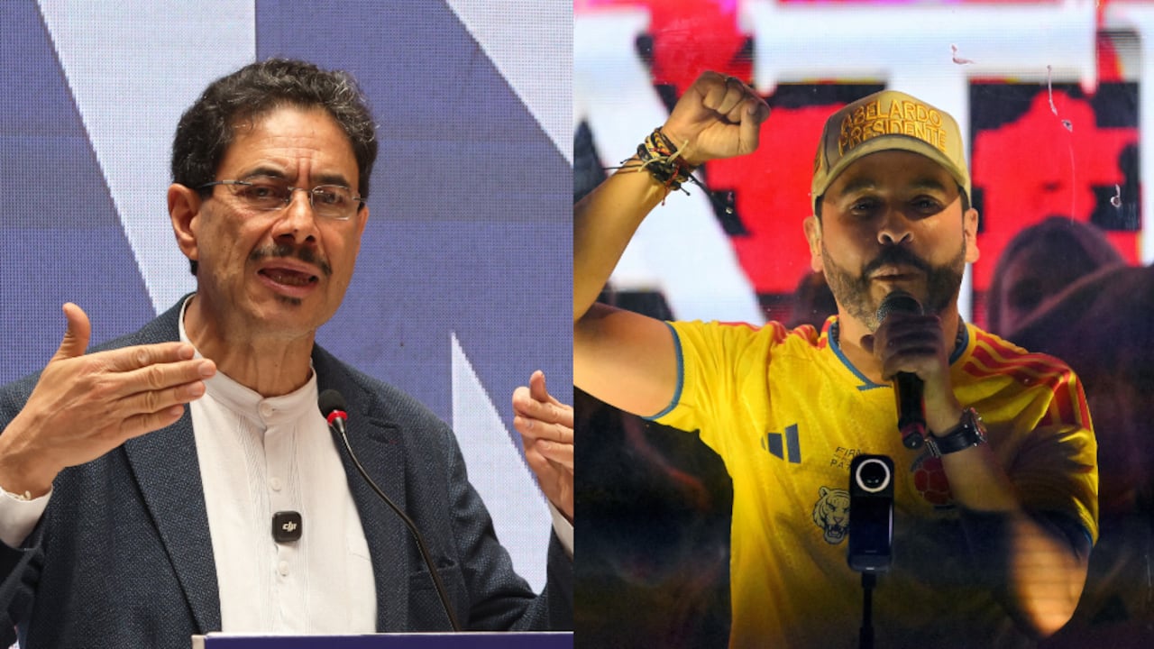 Iván Cepeda y Abelardo de la Espriella.