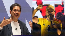 Iván Cepeda y Abelardo de la Espriella.