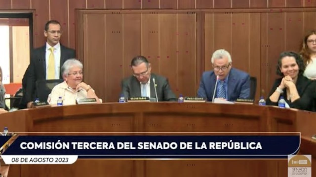 Debate de control político de la ejecución presupuestal 2023. Senado de la República.