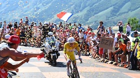 Tadej Pogačar triunfó en solitario en la etapa 10 del Tour de Francia 2026